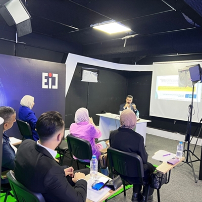 The Middle East Forum presents a special media course titled “Introduction to the TV Presentation”